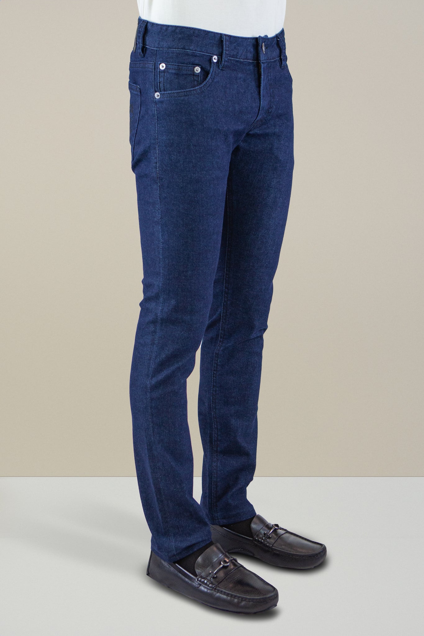 IML PREMIUM DARK SLUB DENIM-11.5oz