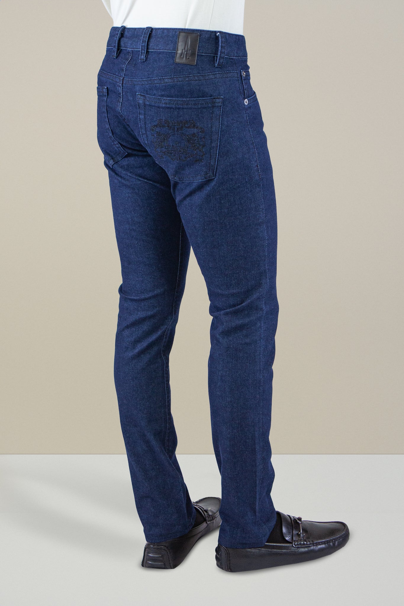 IML PREMIUM DARK SLUB DENIM-11.5oz