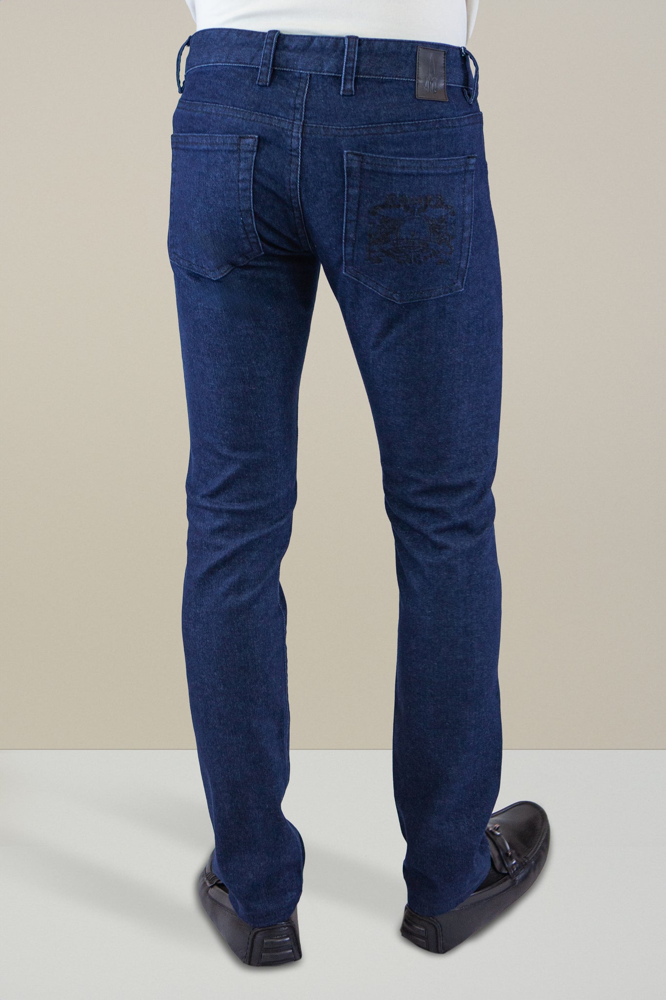IML PREMIUM DARK SLUB DENIM-11.5oz